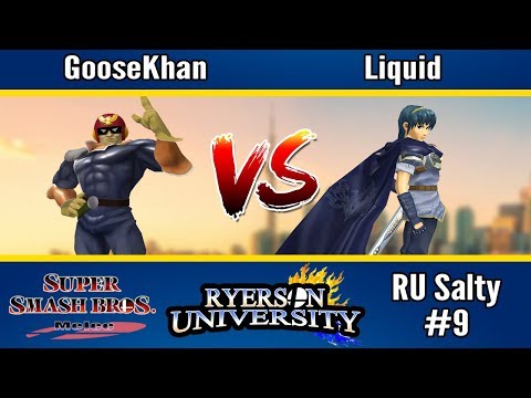 RU Salty Winter 2018 #9 - GooseKhan (Captain Falcon) vs Liquid (Marth) - Winners Round 3