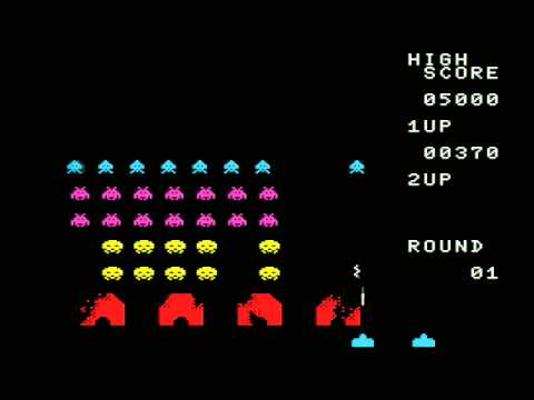 Classic Games Junkies - "Space Invaders" (MSX) - Round 1