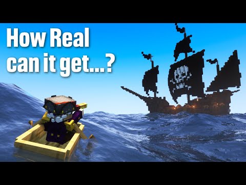 I Spent 100 Days in REAL PIRATE Minecraft