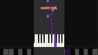 Daddy Cool ðbiº EASY Piano Tutorial ðbiº Boney M