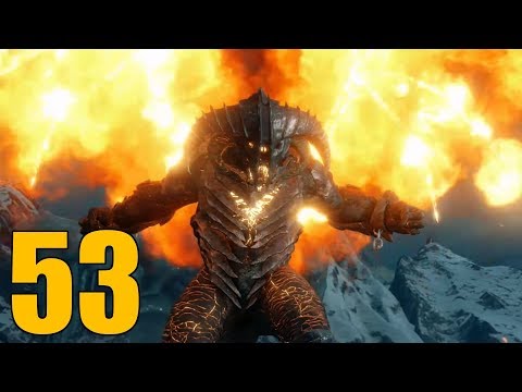 Shadow of War Playthrough Part 53 - Frozen Flame, WE FIGHT A BALROG!!!