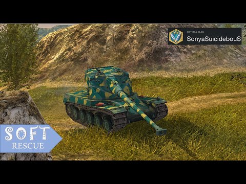 AMX 50b: 7300 Damage , 4 Frags - WOT BLITZ -