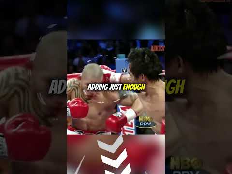 Pacquiao’s Uppercut That Dropped Cotto