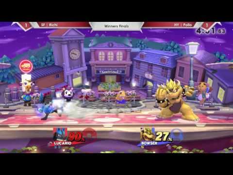 SP56 SF | Richi (Lucario) Vs. HY | Pollo (Bowser) - Winners Finals - Smash 4