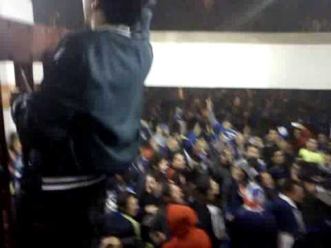 "La copa libertadores es mi obsesion" Barra: Los de Abajo &bull; Club: Universidad de Chile - La U