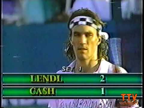 Pat Cash 🔥 Challenging Ivan Lendl for 6 minutes