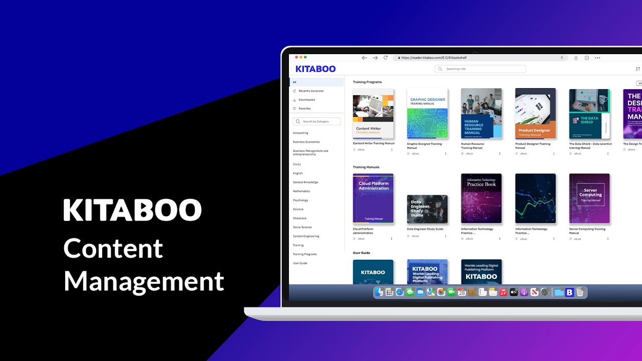 Create and distribute eBook content to your readers on KITABOO