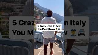 Watch this to avoid Jail time in Italy 😳👮‍♂️🚔 #italy #travel #laws