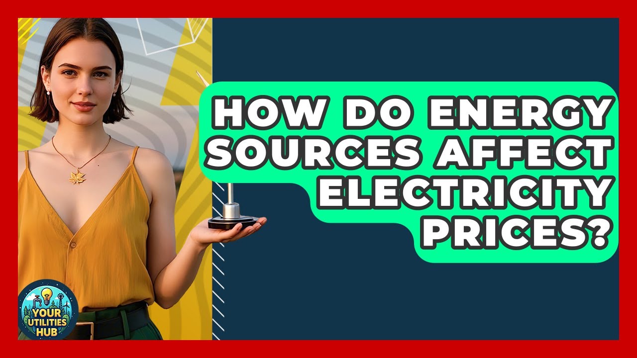How Do Energy Sources Affect Electricity Prices? - Your Utilities Hub