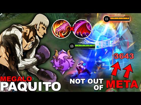 PAQUITO IS NOT OUT OF THE GAME YET | PAQUITO BEST BUILD 2023 | MLBB