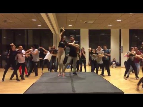 Luis García y Andrea Cobos - Choreography workshop with all class - ILB16