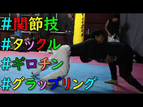 #関節技 #テイクダウン  ギロチン グラップリング タックル 　サブミッション