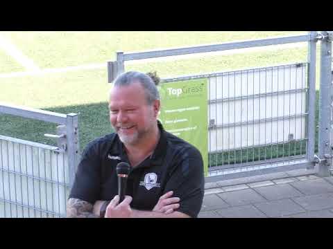 Interview Aad van den Berg na gelijkspel tegen SDVB thuis