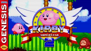 Kirby in Sonic the Hedgehog 2 - Hack [Sega Genesis]