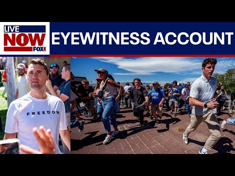 Video | Charlie Kirk shooting: Eyewitness describes scene in Utah