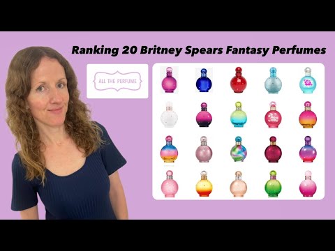 Ranking 20 Britney Spears Fantasy Perfumes