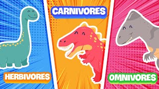 Dinosaur World | 🦕 What did Dinosaurs eat? 🦖 | Animal Science | Science for Kids 🧚🏻‍♀️