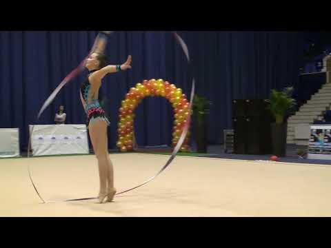 Diana Valeanu   ROU   Ribbon - 13th IRINA DELEANU CUP BUCURESTI MAY 2014