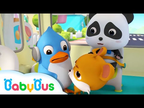 Bunele maniere în autobuz 🚌 Învățăm cu Kiki și Miki! Cântece educative de la BabyBus