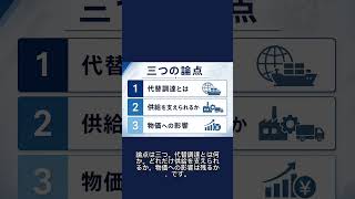 【90秒】原油の代替調達、進む？｜日本の供給対策#ニュース #難しいニュース #国際ニュース #原油 #物価 #90秒