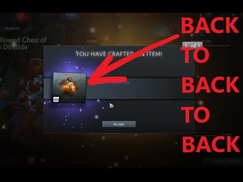 Dota 2 - 50 Diretide Tier 2 Tradeup!
