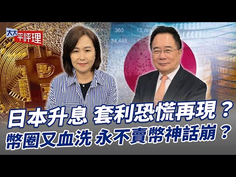 日本升息 套利恐慌再現？幣圈又血洗 永不賣幣神話崩？【大大平評理】2025.12.02 平秀琳、蔡正元