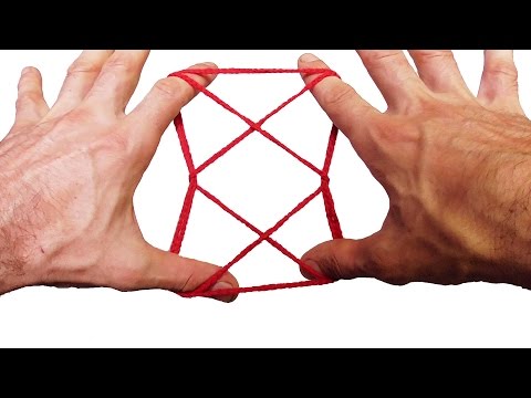 String Tricks! How To Do The Beginners Door String Figure Step By Step