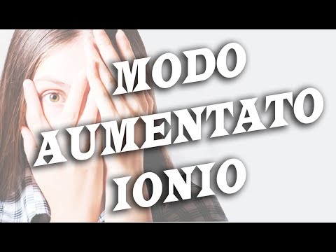 Harmonic major 2b scale (scala 2b armonica maggiore) - energia di tensione