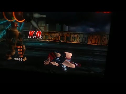 Tekken 5 Dark Ressurection  Mokujin Body Suplex on Asuka Alternate Ko Ryona