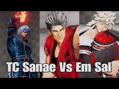 The King of Fighters XV TC Sanae (Terry K' Ryo) Vs Em Sal (Khronen K' Meitenkun)