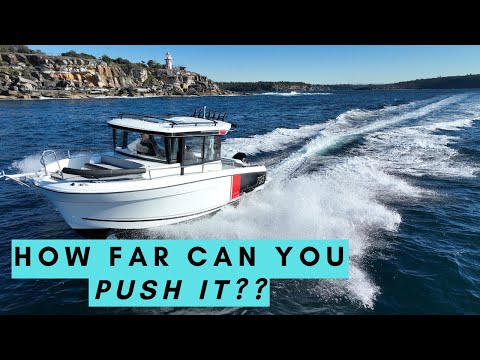 Ok to drive offshore?? Jeanneau Merry Fisher 795 Sport S2 - Offshore & Inshore Test Drive