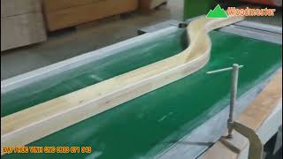 Dây chuyền Chà nhám, Sơn lót UV cho chân Ghế Woodmaster