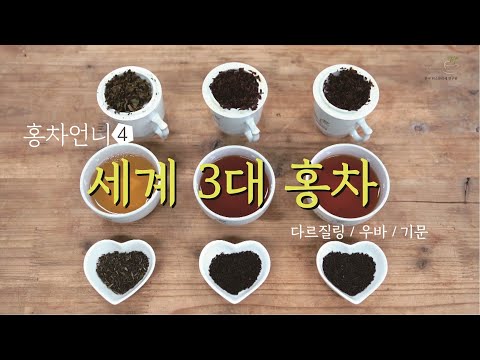 , title : '세계 3대 홍차 / 홍차 마스터 과정 / Top 3 Best Black teas #홍차언니 #한국티소믈리에연구원'