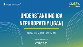 Understanding IgA Nephropathy