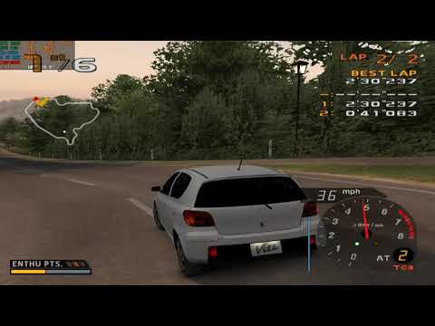 Enthusia Professional Racing - "Burgenschlucht" Gameplay [2160p60]