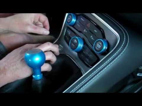 Challenger Shifter Knob Install