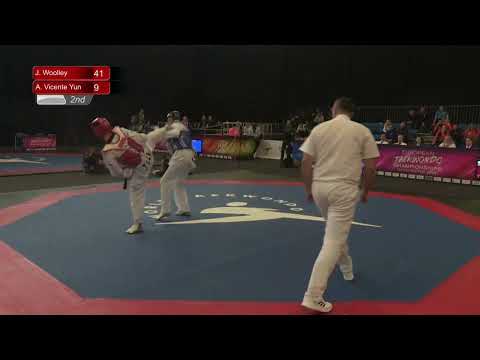 Adrian VICENTE YUNTA (ESP) VS Jack WOOLLEY (IRL) - M-58 SF. European Senior Championship 2022