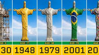 The Evolution of Christ the Redeemer From 0 to 95 Years Old