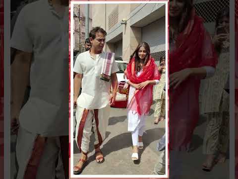 Shiv Shakti Starcast Ram Yashvardhan and Subha Rajput visited the Kashi Vishwanath temple | SBB