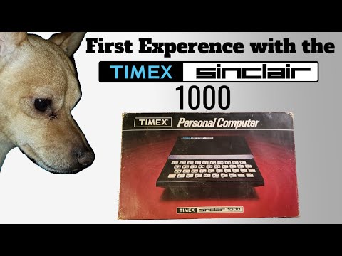 First Experience with a Timex Sinclair 1000