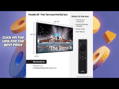 Samsung The Terrace 55" Outdoor Neo QLED TV Review: Weatherproof Backyard Entertainment 2024