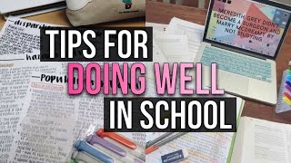Tips For Doing Well In School! | Reese Regan