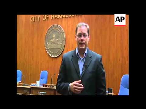Pennsylvania's governor launched a state takeover of the heavily indebted capital city of Harrisburg