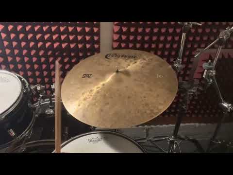 Used Bosphorus Syncopation SW 22” Ride 2172g SOLD