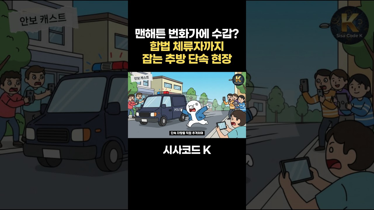 맨해튼 번화가에서 수갑을? 합법 체류자까지 잡아가는 추방 단속 현장
