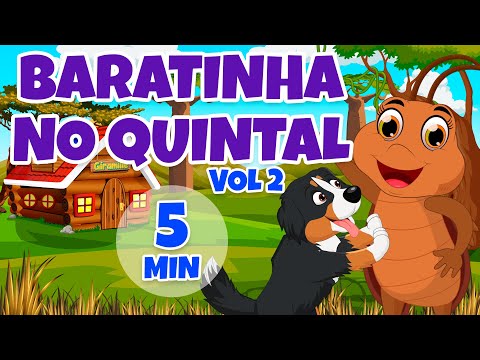 Baratinha no Quintal vol 2 - Giramille 5 min | Desenho Animado Musical
