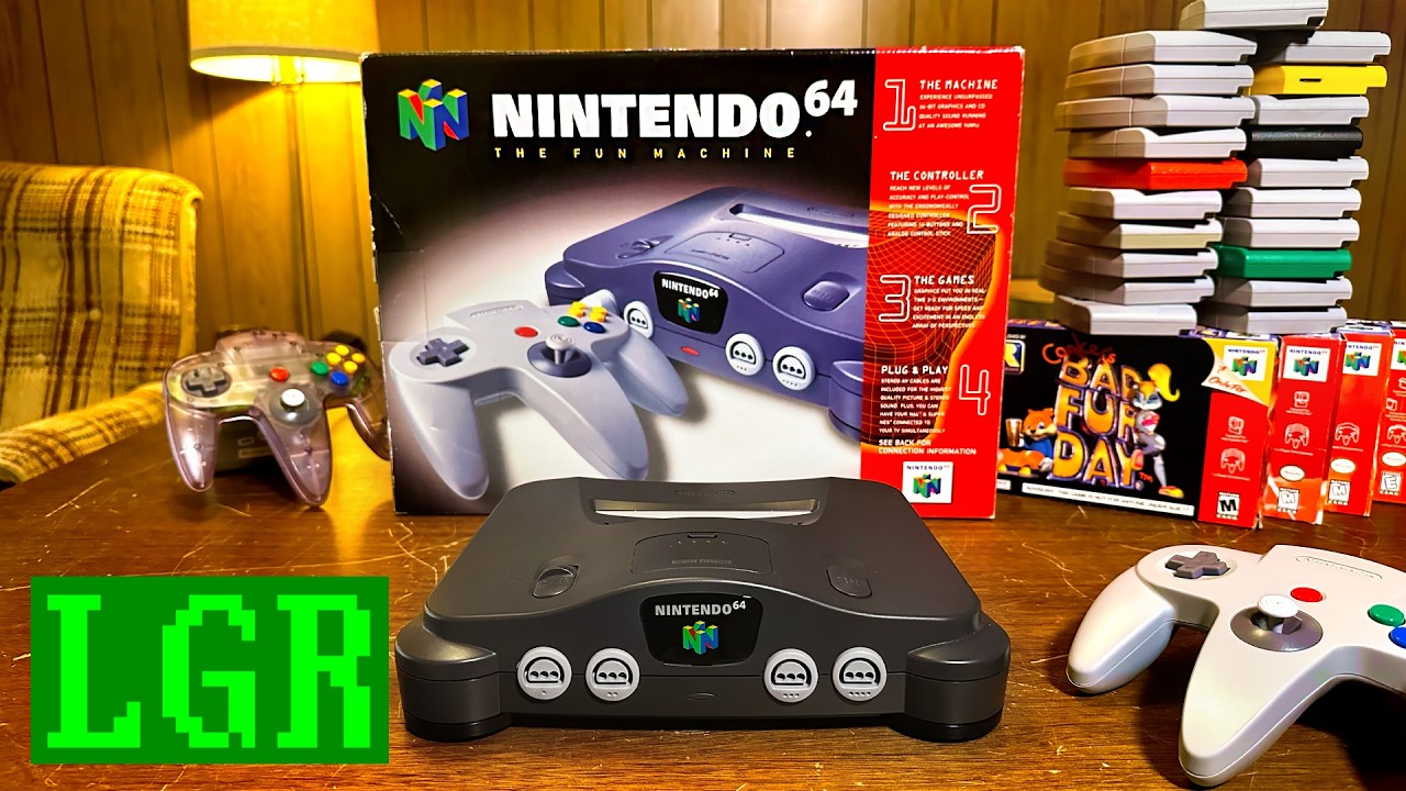 The Nintendo 64 Thirty Years Later! An LGR Retrospective