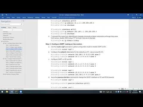 5.2.5 Lab – Configure Administrative Roles Answers(1)