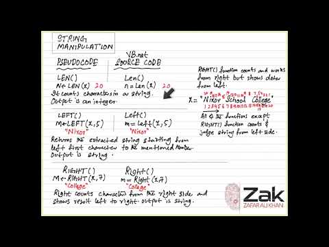 A Level Paper 2 String Manuplation