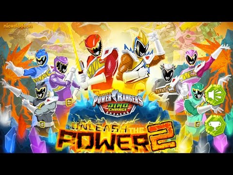 Power Rangers Dino Charge: Unleash The Power 2 - Gold, Purple and Graphite Rangers (Gameplay) Video